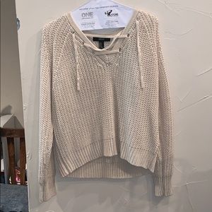 Cream Knit Sweater